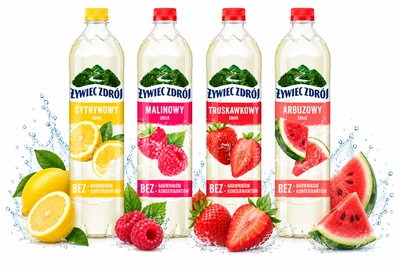 Żywiec Zdrój Napój niegazowany RÓŻNE SMAKI ZESTAW 4 x  1,2 l