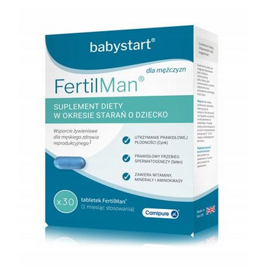 FertilMan Plus preparat na płodność dla mężczyzn 30 tabletek