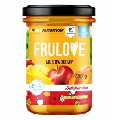 Allnutrition Frulove mus owocowy morela jabłko mango 500 g