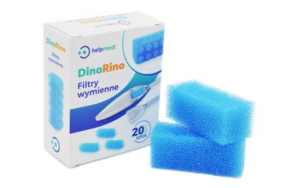 DinoRino Filtry wymienne do aspiratora 20 sztuk