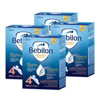 Bebilon 4 Advance Pronutra Junior formuła na bazie mleka po 2. roku życia ZESTAW 4 x 1000 g