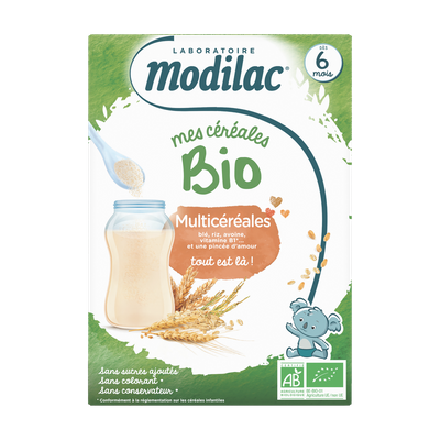 MODILAC Moja kaszka BIO Wielozbożowa po 6 miesiącu 250 g