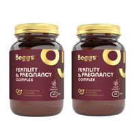 Beggs Fertility + Pregnancy COMPLEX suplement wsparcie płodności 2 x 60 kapsułek
