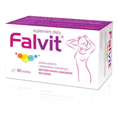 Falvit x60 tabl. Witaminy dla kobiet