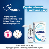 Vaxol spray do usuwania woskowiny usznej10 ml