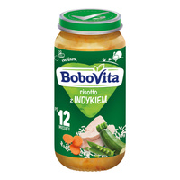 BoboVita Risotto z indykiem po 12 miesiącu 250 g 