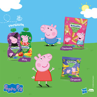 BoboVita Peppa Pig Zestaw Mix Musów po 6 miesiącu 12x100g		