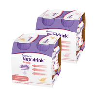 Nutridrink Diasip o smaku waniliowym i truskawkowym ZESTAW 8 x 200 ml