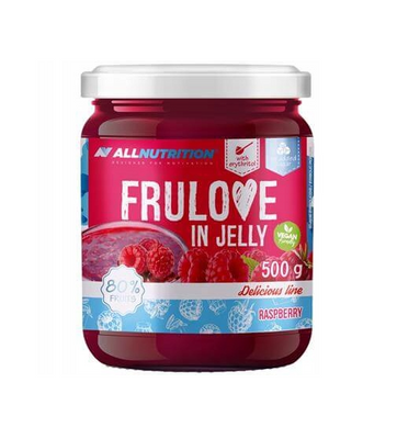 Allnutrition Frulove choco in jelly raspberry maliny w żelu 500 g