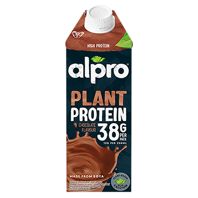 Alpro Napój sojowy o smaku czekoladowym proteinowy wysokobiałkowy ZESTAW 4 x 750 ml