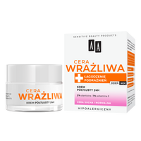 AA Cera Wrażliwa Krem półtłusty 24 h do cery suchej i normalnej na dzień i noc 50 ml