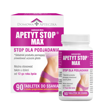 Apetyt Stop MAX ODCHUDZANIE 90 tabletek do ssania