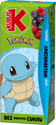 Kubuś Pokemon sok wieloowocowy 200 ml