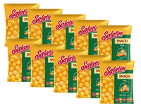 Salatini Zdrowe chipsy smak pizza zdrowa przekąska ZESTAW 10 x 25 g