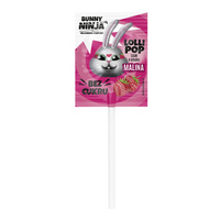 Bunny Ninja lizak owocowy LOSOWY SMAK bez cukru 1 sztuka 6 g 