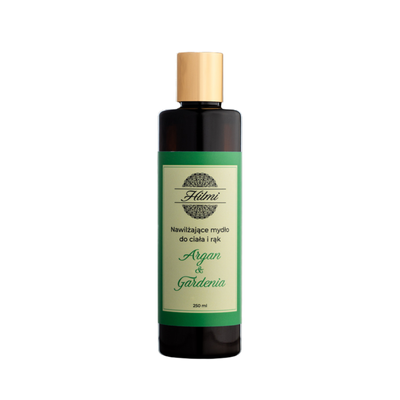 HILMI Nawilżające mydło do ciała i rąk Argan & Gardenia 250 ml