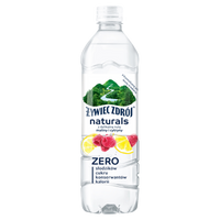 Żywiec Zdrój Naturals Napój niegazowany z delikatną nutą maliny i cytryny ZESTAW 6 x 500 ml