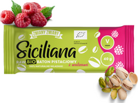 Zmiany Zmiany Baton Siciliana pistacjowy z malinami 40 g