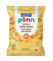 SALVEST Põnn BIO Chrupki mango dla dzieci kształt gwiazdeczek 20 g