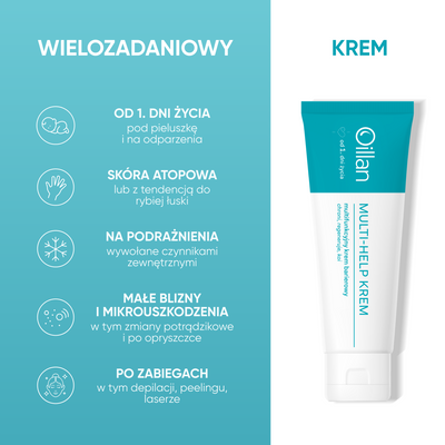 Oillan Multi-Help krem multifunkcyjny barierowy do twarzy 50 ml