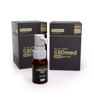 CBDmed olej konopny CBD Gold na uspokojenie 1500 mg 15 % 10 ml