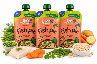 Ella's Kitchen BIO Łosoś z warzywami ZESTAW 3 x 130 g