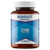 Humavit Suplement diety cynk 150 tabletek