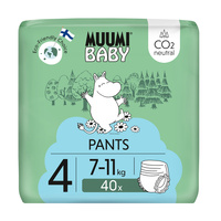 Muumi Baby Pants 4 Maxi 7-11 kg (40 szt), eko pieluchomajtki