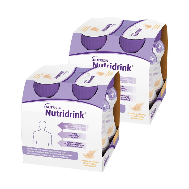 Nutridrink o smaku waniliowym ZESTAW 8 x 125 ml