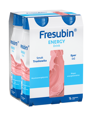 Fresubin® Energy Drink, różne smaki MIX, ZESTAW 24 x 200 ml. Żywność specjalnego przeznaczenia medycznego. Dieta na Start + TORBA GRATIS!