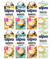 Alpro zestaw degustacyjny napojów BARISTA różne smaki 8 sztuk