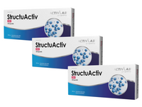 ActivLab StructuActiv 500 mg ZWYRODNIENIA stawy kości ZESTAW 3 x 60 kapsułek