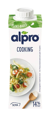 Alpro Kulinarne sojowe wege zamiennik śmietany 6x250 ml