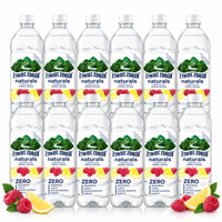 Żywiec Zdrój Naturals Napój niegazowany z delikatną nutą maliny i cytryny ZESTAW 12 x 500 ml