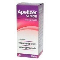 Apetizer Senior Syrop malinowo-porzeczkowy x100 ml