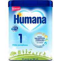 Humana 1 5HMO Mleko początkowe od urodzenia 750 g