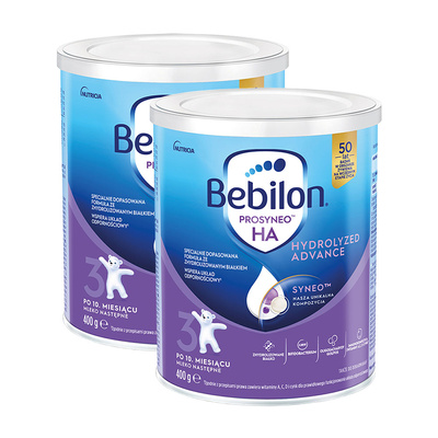 Bebilon Prosyneo HA 3 Hydrolyzed Advance ZESTAW 2 x 400 g