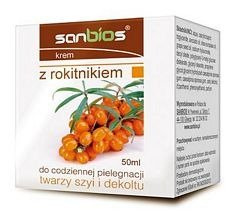 SANBIOS Odżywczo-regenerujący Krem z rokitnikiem 50ml