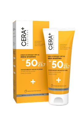 CERA PLUS Solutions krem ochronny SPF50 skóra wrażliwa 50ml