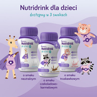 Nutridrink dla dzieci o smaku neutralnym 4 x 125 ml