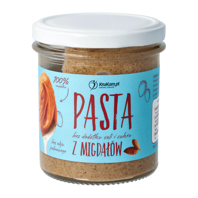 Krukam pasta MIGDAŁOWA bez soli i cukru 300 g