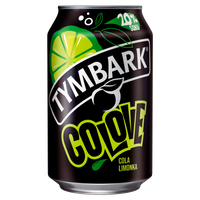 Tymbark Colove Gazowany napój owocowy cola limonka w puszce ZESTAW 6 x 330 ml