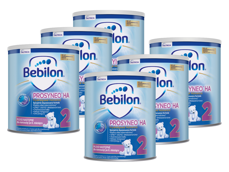 Bebilon Prosyneo HA 2 mleko modyfikowane 6x400g