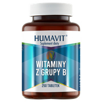 Humavit Suplement diety witaminy z grupy B 250 tabletek