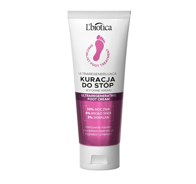 L'biotica Ultraregenerujący krem do stóp 75ml