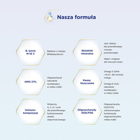 Bebilon PROfutura CESARBIOTIK 2 mleko następne po 6. miesiącu życia dla dzieci urodzonych przez cesarskie cięcie 800 g