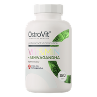 OstroVit VIT&MIN + Ashwagandha pamięć stres 120 tabletek