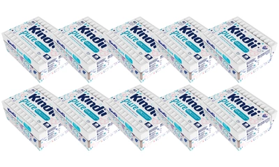 Kindii Pure Patyczki dla niemowląt i dzieci ZESTAW 10 x 60 sztuk