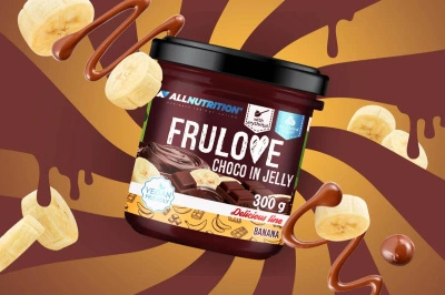 Allnutrition Frulove choco in jelly banana banany w żelu 300 g 