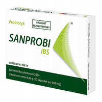 Sanprobi IBS probiotyk wsparcie jelit na biegunkę 20 kapsułek